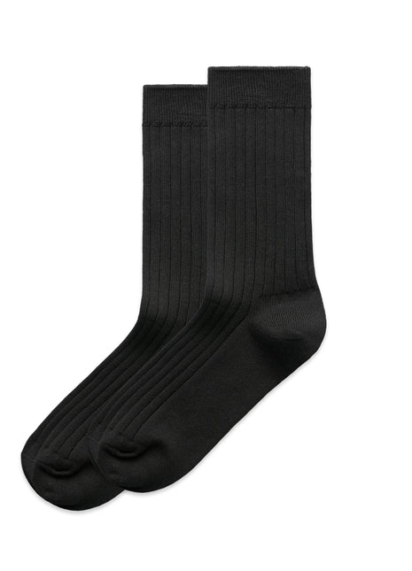 Womens Rib Socks (2PK) (AS-1203)