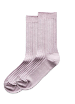 Womens Rib Socks (2PK) (AS-1203)
