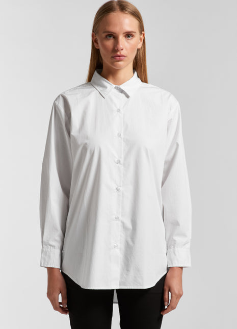 Womens Poplin Shirt (AS-4406)