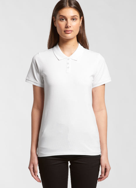 Womens Pique Polo Shirt (AS-4411)