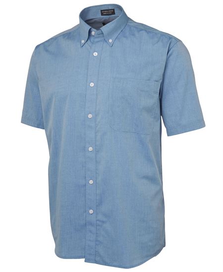 Short Sleeve Fine Chambray Shirt (JB-4FCSS)