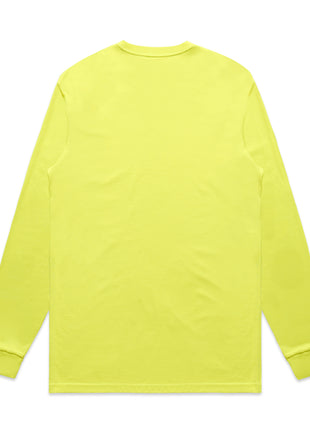 Mens Block Long Sleeve T-Shirt (Safety Colours) (AS-5054F)