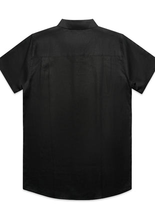 Mens Linen Short Sleeve Shirt (AS-5420)