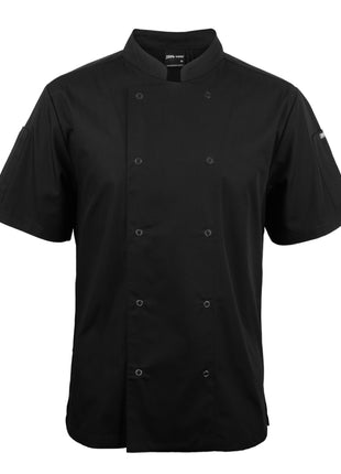 Short Sleeve Snap Button Chefs Jacket (JB-5CJS)