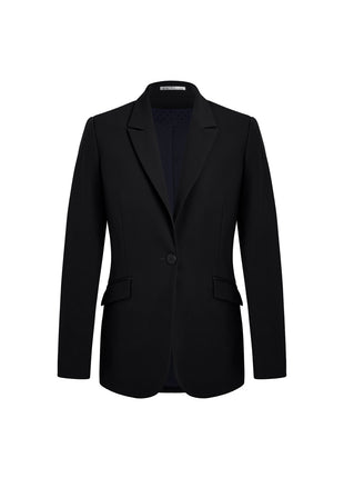 Siena Womens One Button Longline Jacket (BZ-60717)