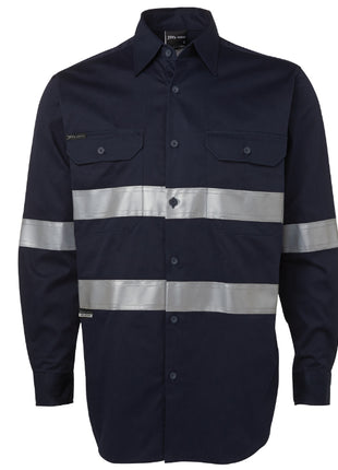 Long Sleeve 190G Work Shirt With Reflective Tape (JB-6HDNL)