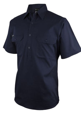 Close Front Short Sleeve 150G Work Shirt (JB-6WKCF)