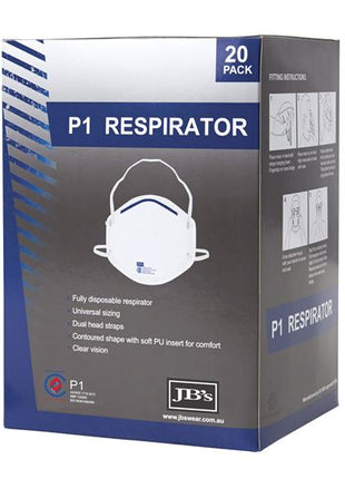 P1 Respirator (20Pc) (JB-8C001)
