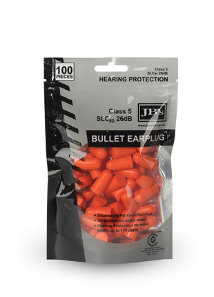 Bullet Shaped Earplug (100 Pieces) (JB-8P040)