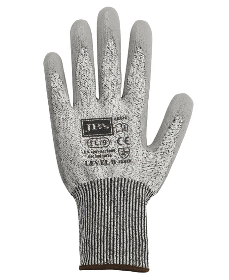 Pu Breathable Cut Resist Level B Glove (12 Pk) (JB-8R010)