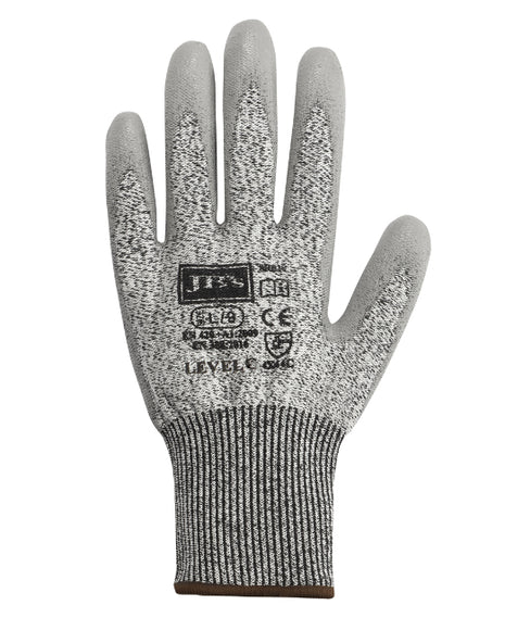 Pu Breathable Cut Resist Level C Glove (12 Pk) (JB-8R020)