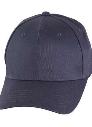 Heavy Brushed Cotton Fitted Cap (WS-CH36)