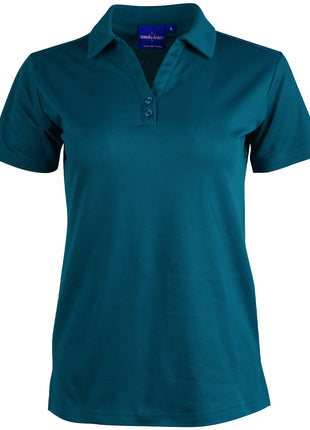 Womens Cotton Back TrueDry® Short Sleeve Polo (WS-PS34B)