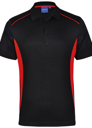 Mens CoolDry® Short Sleeve Contrast Interlock Polo (WS-PS79)