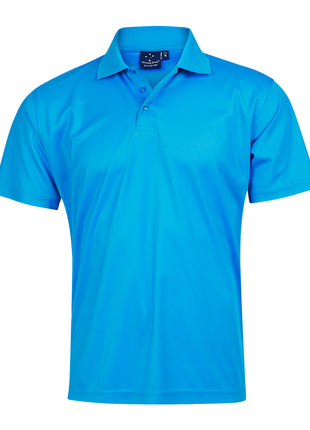 Mens CoolDry® Pique Soild Colour Short Sleeve Polo (WS-PS81)