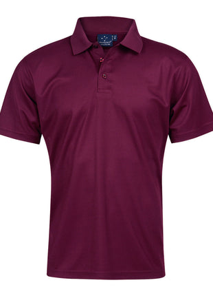 Mens CoolDry® Pique Soild Colour Short Sleeve Polo (WS-PS81)