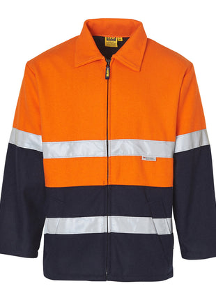 Hi Vis Two Tone Bluey Safety Jacket With 3M® Tapes (WS-SW31A)