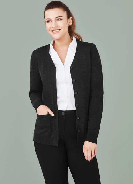 Womens Button Front Cardigan (BZ-CK045LC)