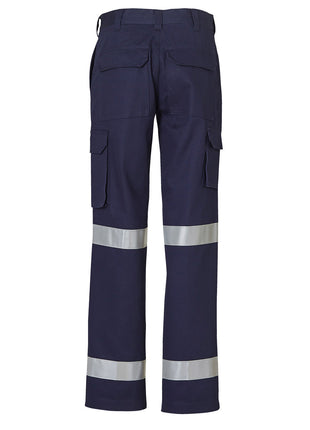 Womens Heavy Cotton Pre-Shrunk Drill Pant With 3M® Tape (WS-WP15HV)
