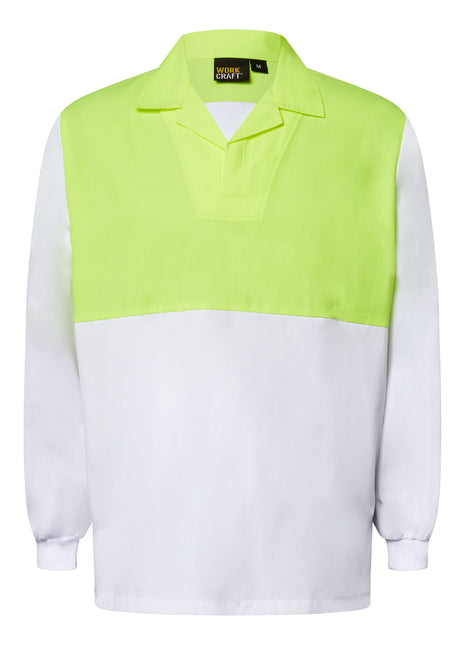 Long Sleeve Food Industry Jacshirt with Modesty Insert (NC-WS6069)