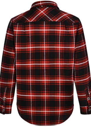Adults Quilted Flannel Shirt (WS-WT07)