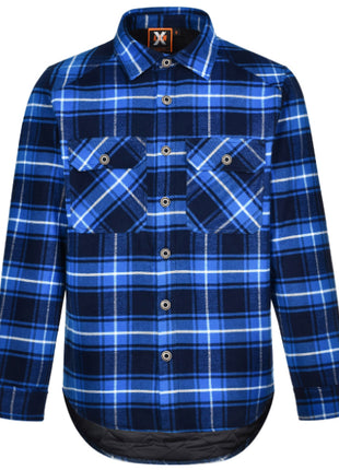 Adults Quilted Flannel Shirt (WS-WT07)
