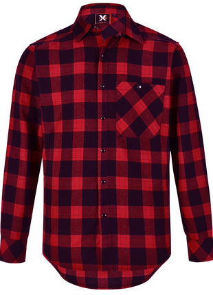 Unisex Flannel Plaid Shirt (WS-WT11)