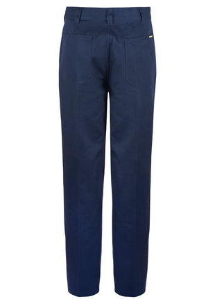 Mens Flat Front Cotton Drill Trouser (NC-WP3038)