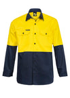 Navy / Yellow