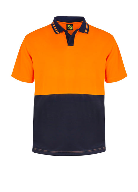 Hi Vis Long Sleeve Micromesh Polo Shirt with Pocket (NC-WSP205)