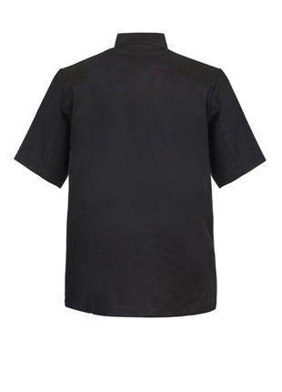 Short Sleeve Chefs Tunic with Concealed Front (NC-CJ041)