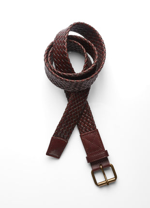 Braided Leather Belt (AS-1405)