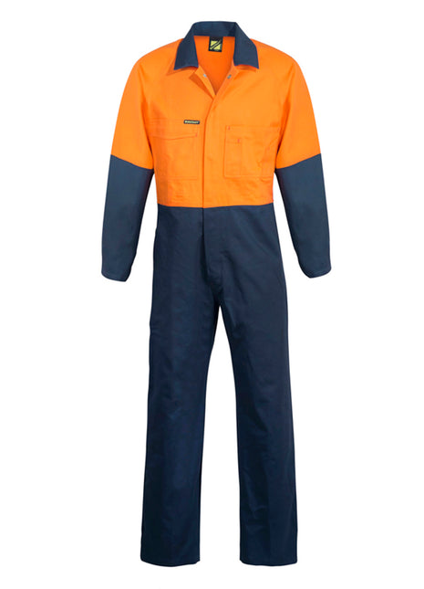 Mens Hi Vis Poly/Cotton Coveralls (NC-WC3059)