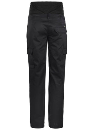 Womens Maternity Cargo Cotton Drill Trouser (NC-WPL081)