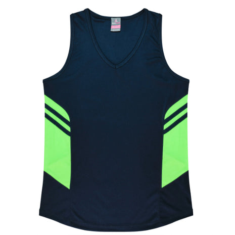 Tasman Lady Singlets - W2111 (AP-2111-BL)
