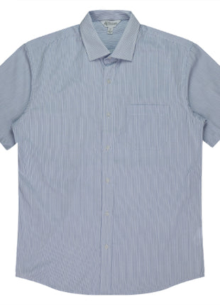 Henley Mens Shirt Short Sleeve (AP-1900S)