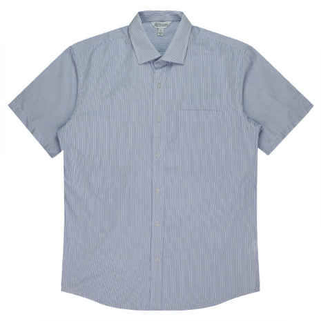 Henley Mens Shirt Short Sleeve (AP-1900S)