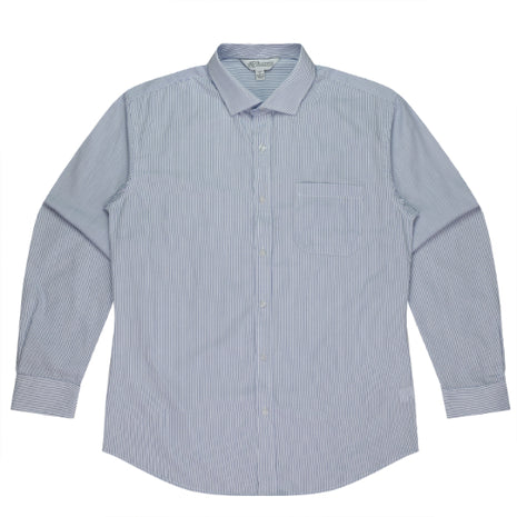 Henley Mens Shirt Long Sleeve (AP-1900L)