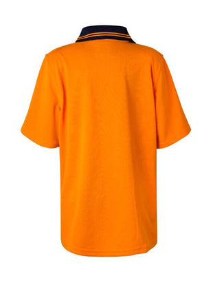 Hi Vis Kids Short Sleeve Micromesh Polo Shirt with Pocket (NC-WSPK20)