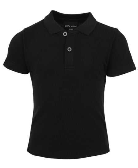 Infant 210 Polo Black - 0 (JB-2IP)