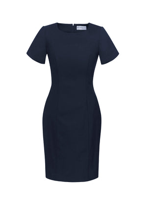 Comfort Wool Stretch Womens Short Sleeve Dress (BZ-34012)