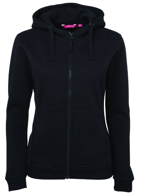 Ladies Full Zip Fleecy Hoodie (JB-3HJ1)