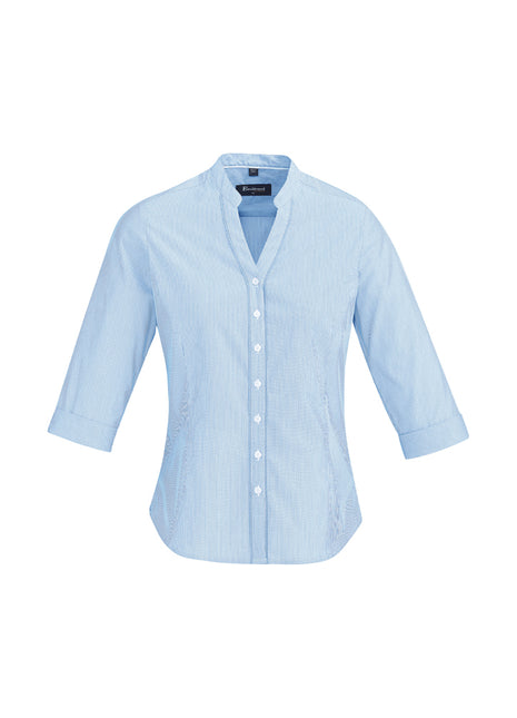 Bordeaux Womens 3/4 Sleeve Shirt (BZ-40114)