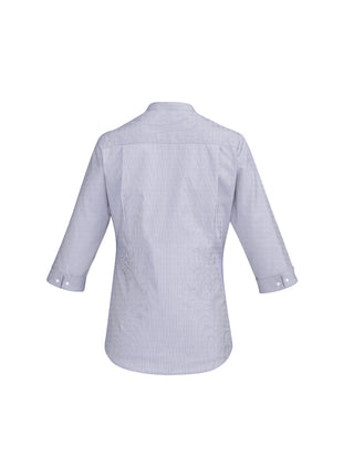 Bordeaux Womens 3/4 Sleeve Shirt (BZ-40114)