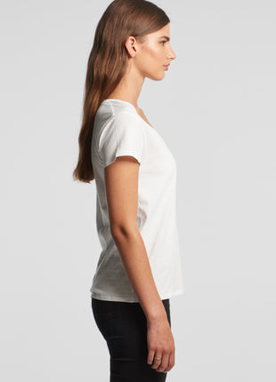 Womens Chloe V-Neck T-Shirt (AS-4015)