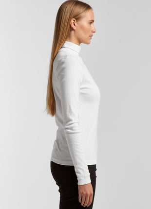 Womens Turtle Neck T-Shirt (AS-4032)
