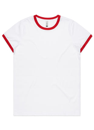 Womens Ringer T-Shirt (AS-4053)