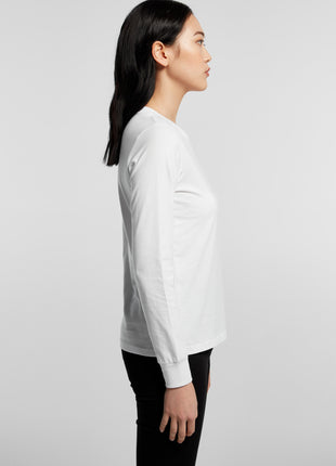 Womens Dice Long Sleeve T-Shirt (AS-4056)