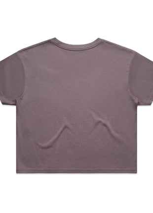 Womens Faded Crop T-Shirt (AS-4062F)
