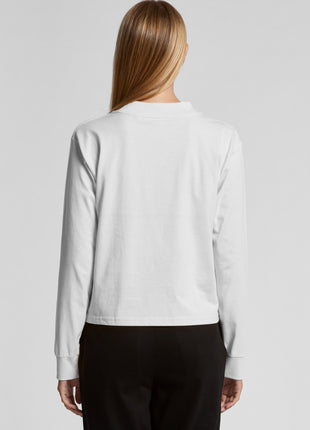Womens Mock Long Sleeve T-Shirt (AS-4070)